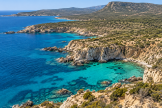 Θεματική εικόνα του προστατευόμενου παράκτιου τοπίου του Ακάμα