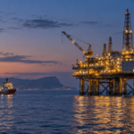 Θεματική εικόνα υπεράκτιας εγκατάστασης φυσικού αερίου στην Ανατολική Μεσόγειο