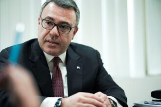 Ο διευθύνων σύμβουλος της Alpha Bank Βασίλης Ψάλτης