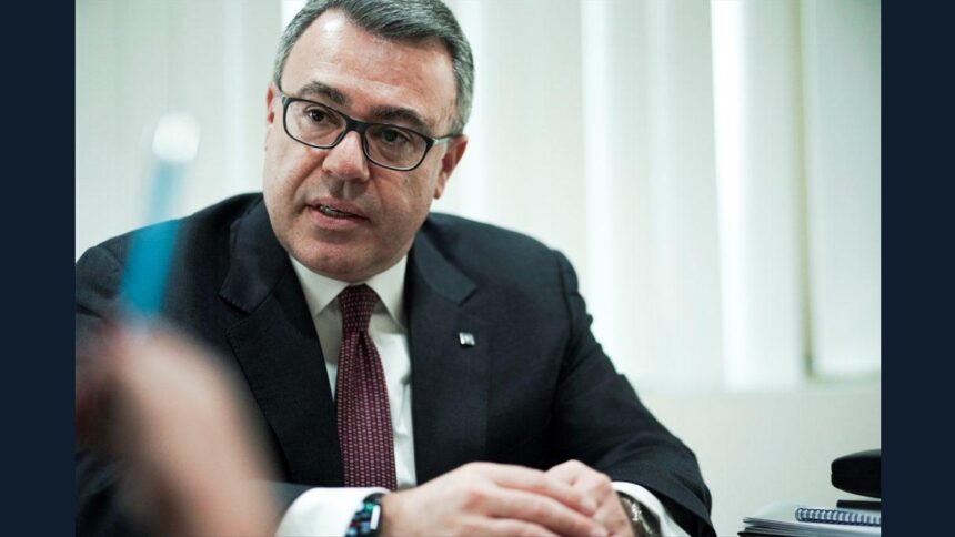 Ο διευθύνων σύμβουλος της Alpha Bank Βασίλης Ψάλτης