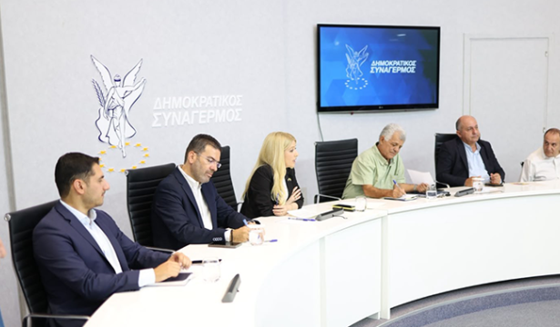 Η Αννίτα Δημητρίου στο Επαρχιακό Συμβούλιο Κερύνειας του ΔΗΣΥ