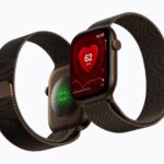 Apple Watch Series 12 με ένδειξη καρδιακού ρυθμού και τον αισθητήρα στην πίσω όψη