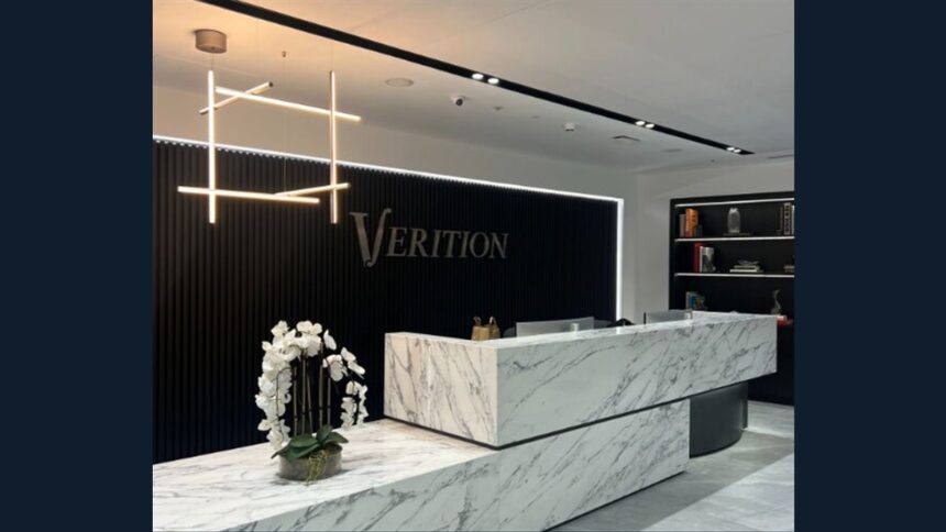 Χώρος υποδοχής της Verition