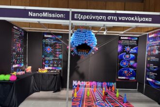 Το περίπτερο NanoMission του biobank.cy στη Βραδιά του Ερευνητή 2026