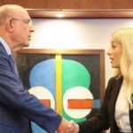 Η Αννίτα Δημητρίου στη συνάντηση με τον Μάκη Κεραυνό στη Βουλή, 24 Σεπτεμβρίου 2026