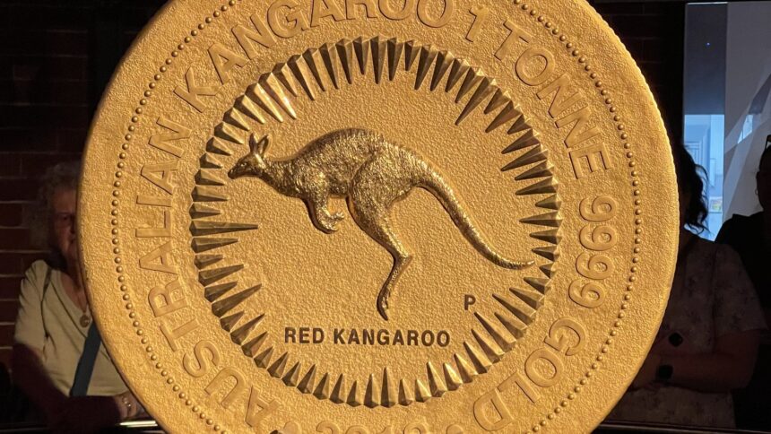 Χρυσό νόμισμα στο Perth Mint