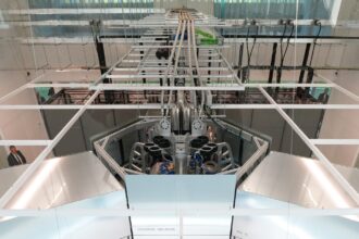 Το πραγματικό IBM Quantum System Two στην έδρα του Ikerbasque στη Χώρα των Βάσκων