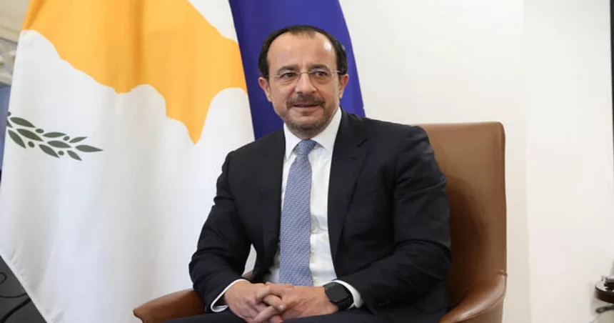 Ο Πρόεδρος της Κυπριακής Δημοκρατίας Νίκος Χριστοδουλίδης