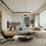 Αρχιτεκτονική απεικόνιση εσωτερικού διαμερίσματος του The Starlings