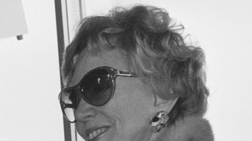 Η Μαργαρίτα Παπανδρέου σε ιστορική φωτογραφία του 1987
