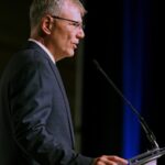 Ο υπουργός Αεροπορίας των ΗΠΑ Τρόι Μέινκ στο συνέδριο Air, Space and Cyber