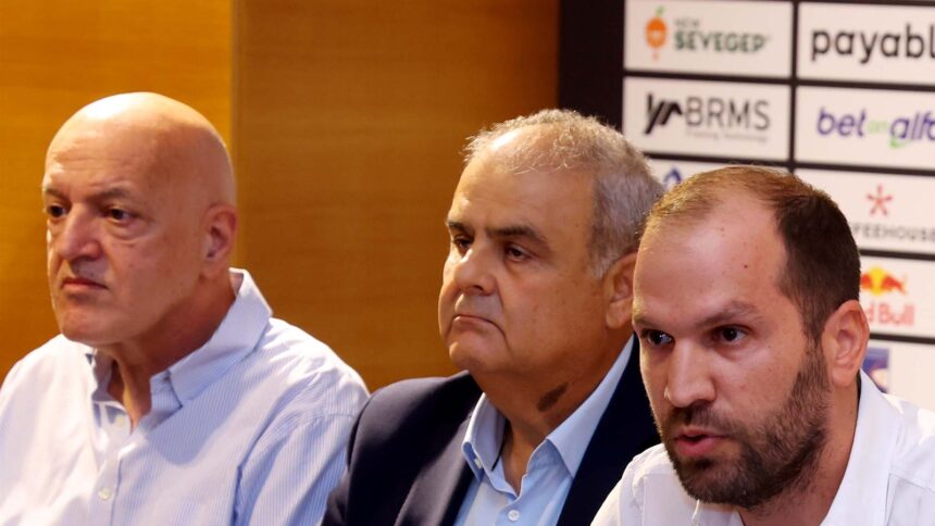 Συνέντευξη Τύπου για το τουρνουά Νεόφυτος Χανδριώτης με φόντο τους χορηγούς της διοργάνωσης