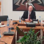 Ο Μάκης Κεραυνός σε συνάντηση με εκπροσώπους της ΠΑΣΥΔΥ