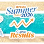 Το επίσημο εικαστικό Skroutz Summer Sales 2026 Cyprus Results
