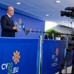 Ο υπουργός Οικονομικών Μάκης Κεραυνός σε εκδήλωση στη Λευκωσία τον Ιούνιο 2026