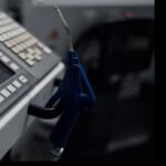 Πραγματική αντλία και ακροφύσιο καυσίμου