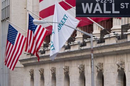 Το Χρηματιστήριο της Νέας Υόρκης στη Wall Street