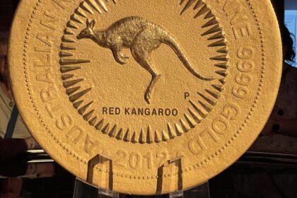 Χρυσό νόμισμα στο Perth Mint