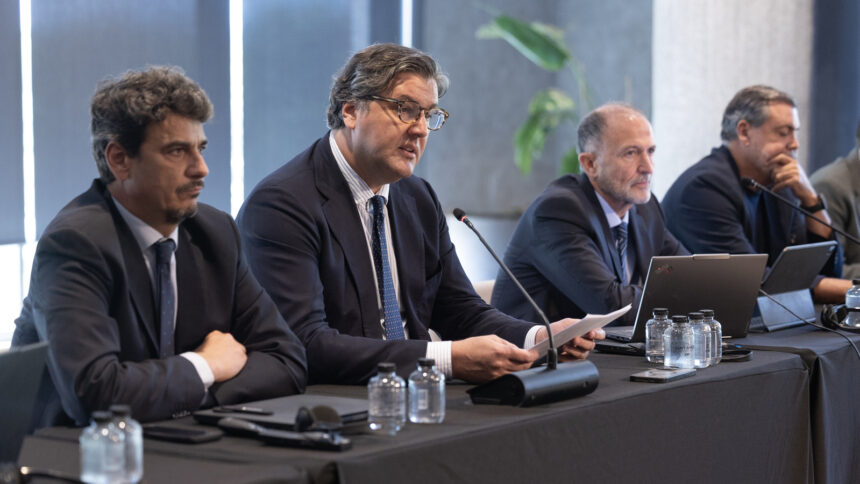 Στελέχη στη γενική συνέλευση της Euroleague Commercial Assets στις 7 Ιουλίου 2026.