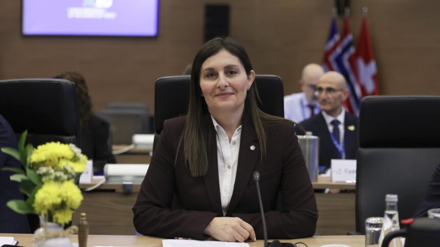Η υφυπουργός Ναυτιλίας Μαρίνα Χατζημανώλη