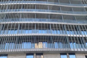 Εξωτερική όψη της φοιτητικής εστίας Apollonia στη Λεμεσό