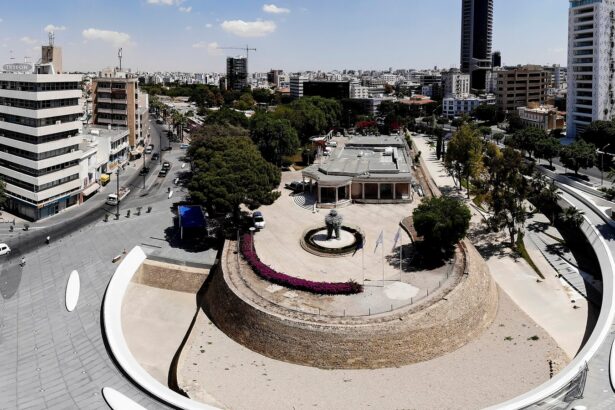 Το Δημαρχείο Λευκωσίας στην Πλατεία Ελευθερίας