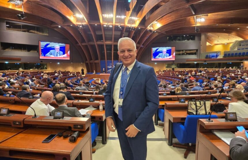 Ο Νίκος Τορναρίτης σε συνεδρία κοινοβουλευτικής συνέλευσης