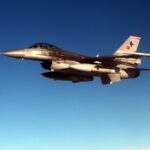 Τουρκικό μαχητικό αεροσκάφος F-16C εν πτήσει