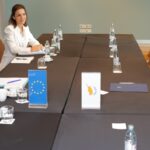 Νίκος Χριστοδουλίδης και Ούρσουλα φον ντερ Λάιεν σε συνάντηση στις 7 Οκτωβρίου 2026. Φωτογραφία αρχείου.