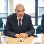 Ο Αλέξης Βαφεάδης σε θεσμική συνάντηση, 16 Ιουλίου 2025. Φωτογραφία αρχείου.