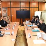 Συνάντηση της Μαρίας Λουίς Αλμπουκέρκη με τον Σύνδεσμο Επενδυτικών Ταμείων Κύπρου, 25 Σεπτεμβρίου 2025. Φωτογραφία αρχείου από τον κυπριακό χρηματοοικονομικό τομέα.