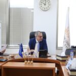 Συνάντηση της Μαρίας Λουίς Αλμπουκέρκη στο Χρηματιστήριο Αξιών Κύπρου, Σεπτέμβριος 2025. Φωτογραφία αρχείου, όχι τελετή συμφωνίας αποκρατικοποίησης.