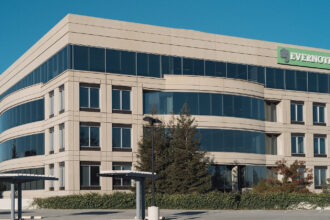 Η τότε έδρα της Evernote στο Redwood City της Καλιφόρνιας, 12 Φεβρουαρίου 2016.