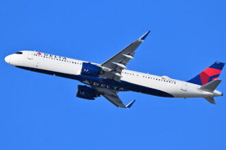 Airbus A321neo της Delta αναχωρεί από τη Βοστώνη, 19 Ιουλίου 2026.