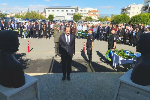 Εργαζόμαστε για επίλυση Κυπριακού και ενίσχυση ισχύος της πατρίδας είπε ο ΠτΔ Εργαζόμαστε για επίλυση Κυπριακού και ενίσχυση ισχύος της πατρίδας είπε ο ΠτΔ