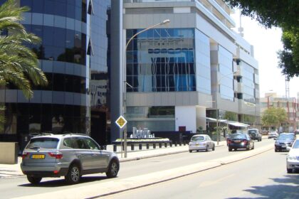 Το συγκρότημα της Deloitte στη Λευκωσία σε αρχειακή λήψη του 2011.