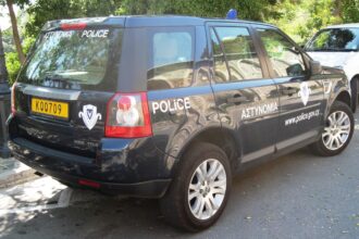 Κυπριακό περιπολικό σε φωτογραφία αρχείου, όχι στο περιστατικό της Αγίας Νάπας