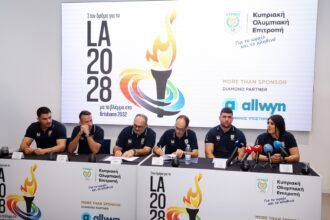 Υπογραφή της χορηγικής συνεργασίας Allwyn και Κυπριακής Ολυμπιακής Επιτροπής