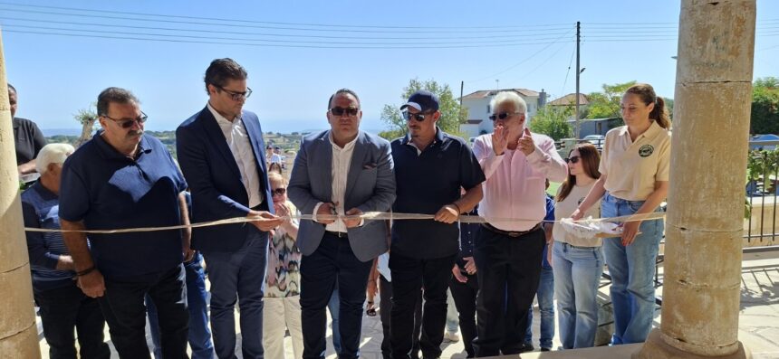 Εγκαίνια Θεματικού Κέντρου Χαρουπιάς στην Ανώγυρα