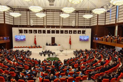 Η ολομέλεια της Μεγάλης Εθνοσυνέλευσης της Τουρκίας