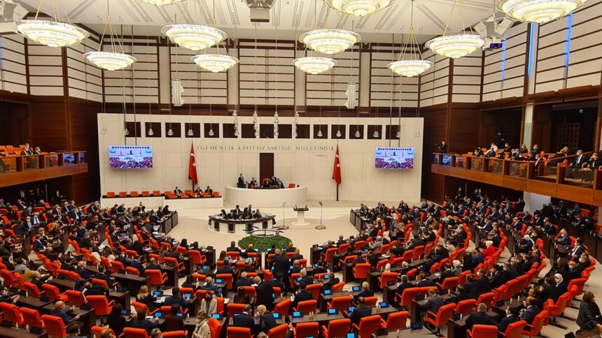 Η ολομέλεια της Μεγάλης Εθνοσυνέλευσης της Τουρκίας