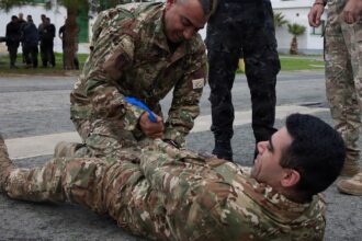 Κοινή εκπαίδευση Αμερικανών πεζοναυτών και Κυπρίων στρατιωτών