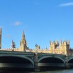 Το βρετανικό Κοινοβούλιο και η γέφυρα Westminster στο Λονδίνο