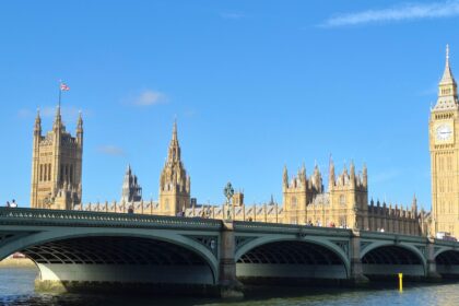 Το βρετανικό Κοινοβούλιο και η γέφυρα Westminster στο Λονδίνο