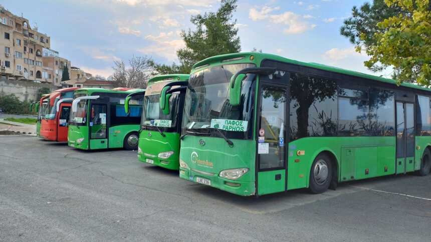 Υπεραστικά λεωφορεία στην Πάφο