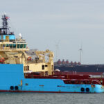 Το πλοίο Maersk Tracer, σημερινό VB Abeille Marengo, στο Nieuwe Waterweg της Ολλανδίας το 2014