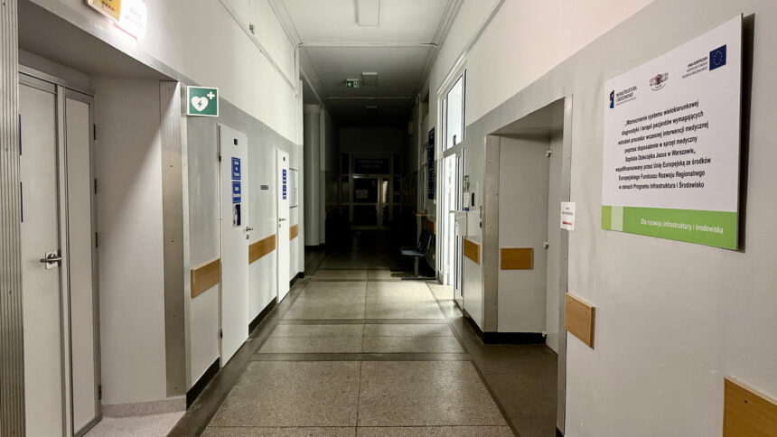 Διάδρομος νοσοκομείου στη Βαρσοβία