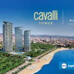 Επίσημη αρχιτεκτονική απεικόνιση του Cavalli Tower στο Limassol Blu Marine