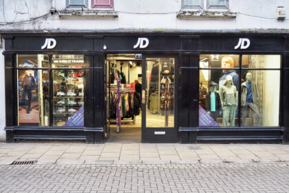 Πρόσοψη καταστήματος JD Sports στο Γιορκ
