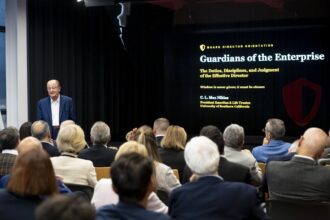 Ο Max Nikias σε εκδήλωση του CyIoDCG για τα διοικητικά συμβούλια
